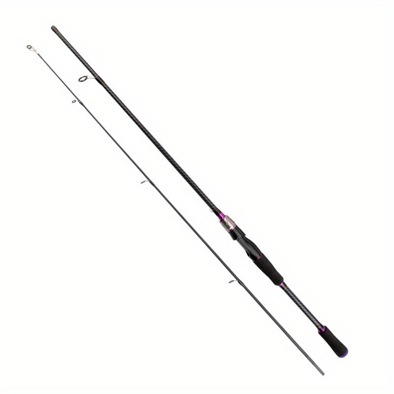 Spinning Fishing Rod 180 cm, 70.86-Inch Medium Power Moderate Action Pole with Listed Sensitive Response for Freshwater and Saltwater Angling