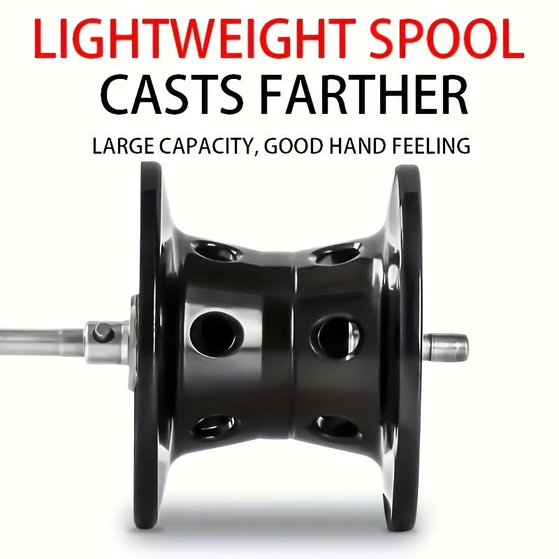 6.3:1 Baitcasting Reel AW200 Series with 18 lb Max Drag, AW200-L and AW200-R Model Options for Freshwater and Saltwater Fishing