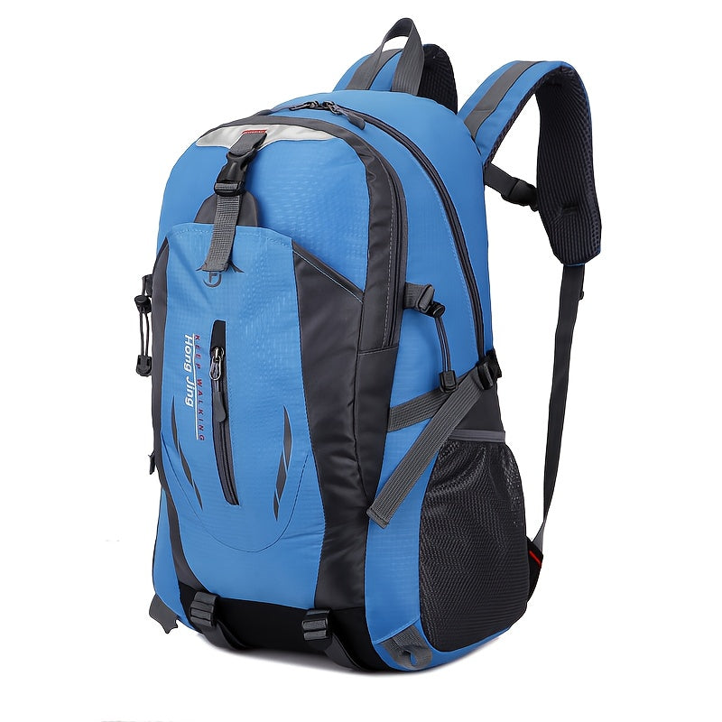 38L Hiking Backpack with Padded Shoulder Straps and Multiple Compartments, Lightweight Outdoor Pack for Camping, Trail Trips and Travel