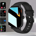 1.83-Inch Calling Smartwatch for Men and Women, Touchscreen Fitness and Sports Watch in Black or Pink, Everyday Outdoor Accessory with Smartphone Connection