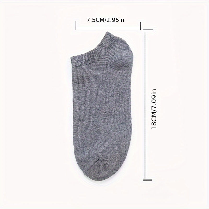 Women's Short Ankle Socks Bulk Pack, 30 or 40 Pairs in Black or White, Lightweight Breathable Sportswear for Outdoor Activities and Everyday Leisure