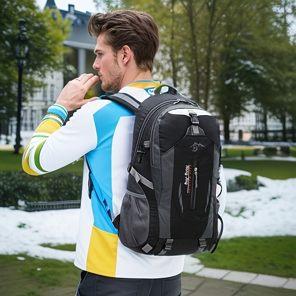 Hiking Daypack Backpack, 6.74-Gallon Lightweight Outdoor Pack for Travel, Cycling and Camping with Laptop Protection, Four Color Options