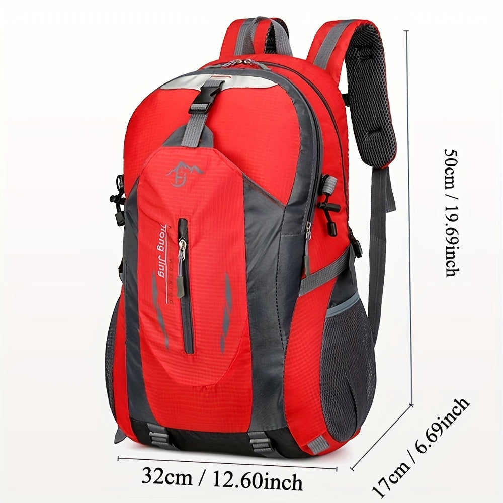 Hiking Daypack Backpack, 6.74-Gallon Lightweight Outdoor Pack for Travel, Cycling and Camping with Laptop Protection, Four Color Options