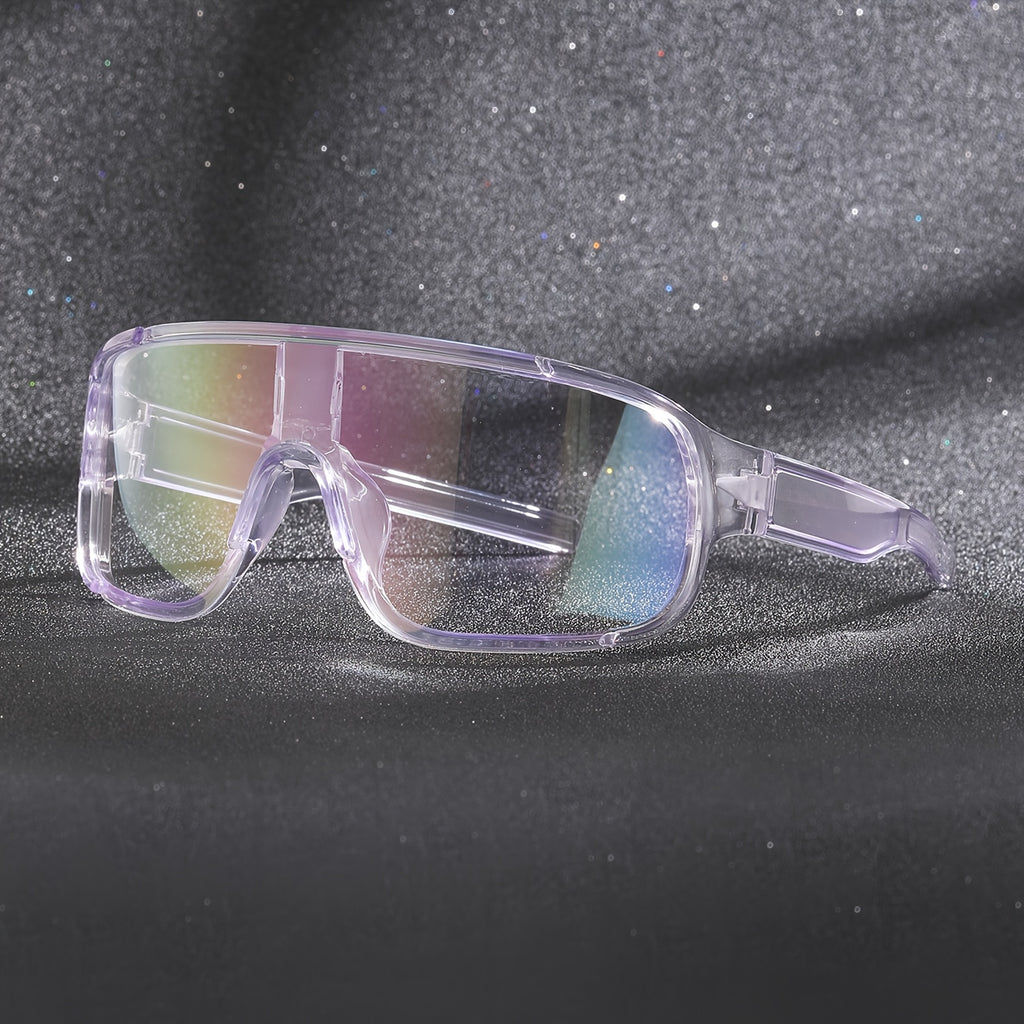 PC Lens and Frame Glasses for Men and Women, Unisex Eyewear with Quantity Option 6, Casual Outdoor Accessory for Everyday Outfits and Leisure