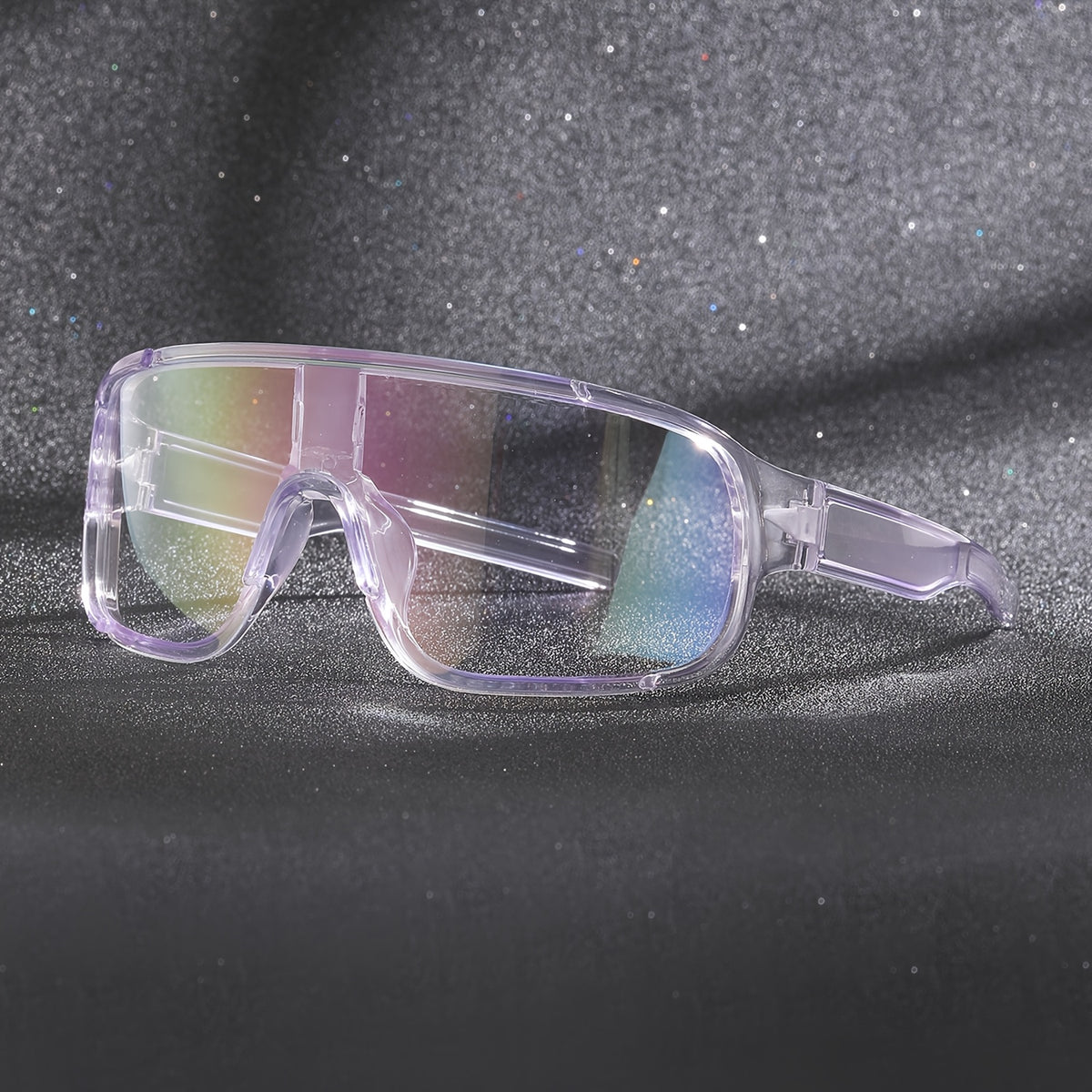 PC Lens and Frame Glasses for Men and Women, Unisex Eyewear with Quantity Option 6, Casual Outdoor Accessory for Everyday Outfits and Leisure