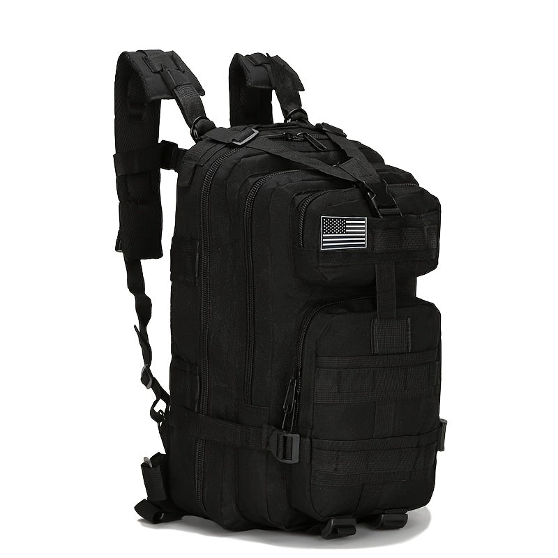 3P Off-Road Outdoor Backpack for Day Hikes and Travel, Black, Army Green or Khaki