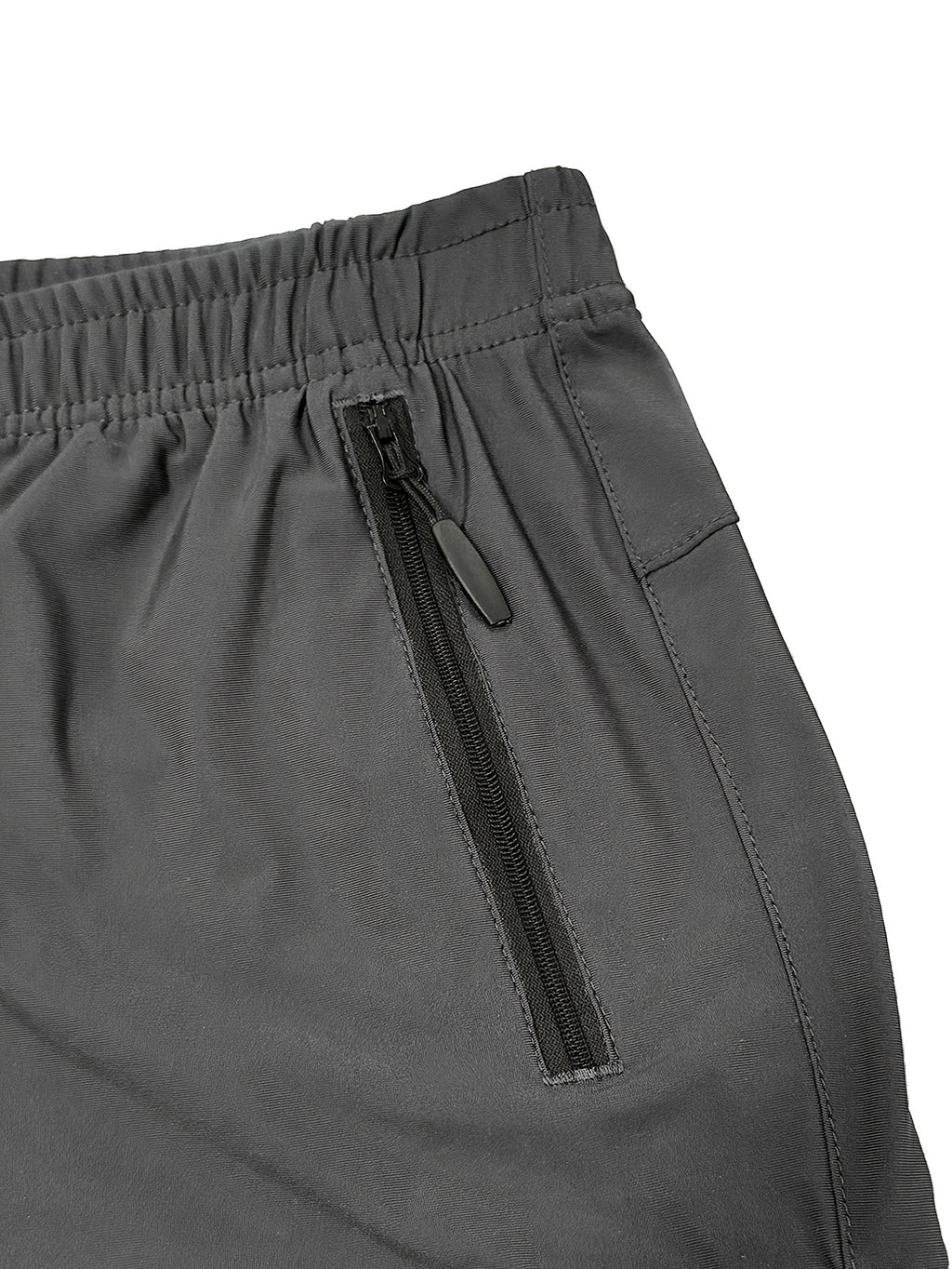 Men's Quick-Dry Hiking Shorts with Zipper Pockets, Lightweight Breathable Cargo Shorts with Elastic Drawstring Waist for Running and Workouts, S–XXXL