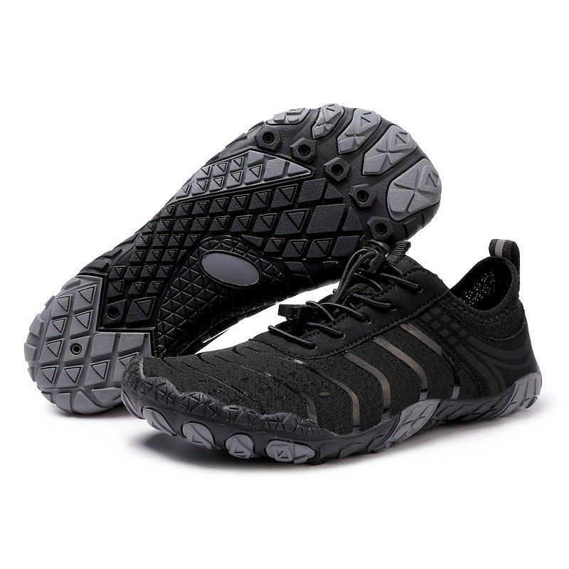 Barefoot Hiking Water Shoes for Women and Men, Wide Toe Box Breathable Non-Slip Footwear for Walking, Running and Swimming in Six Colors