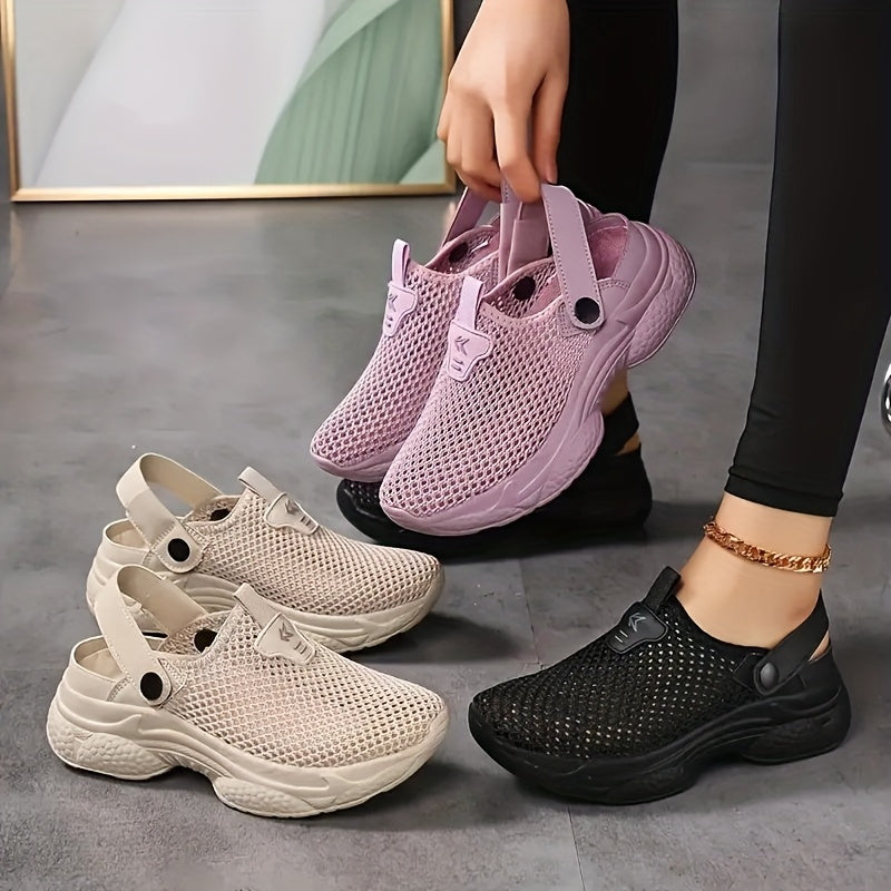 Women's Arch Support Sandals, Quick-Dry Non-Slip EVA Beach Shoes with Wide Toe Box for Shower, Garden and Summer Walks, Lightweight Casual Footwear