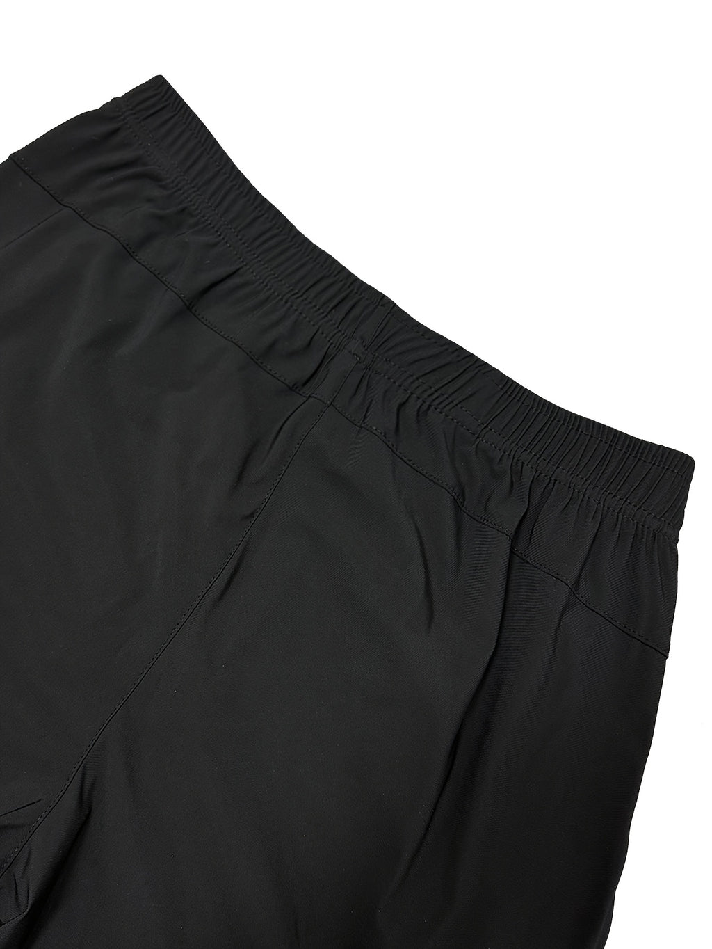 Men's Quick-Dry Hiking Shorts with Zipper Pockets, Lightweight Breathable Cargo Shorts with Elastic Drawstring Waist for Running and Workouts, S–XXXL