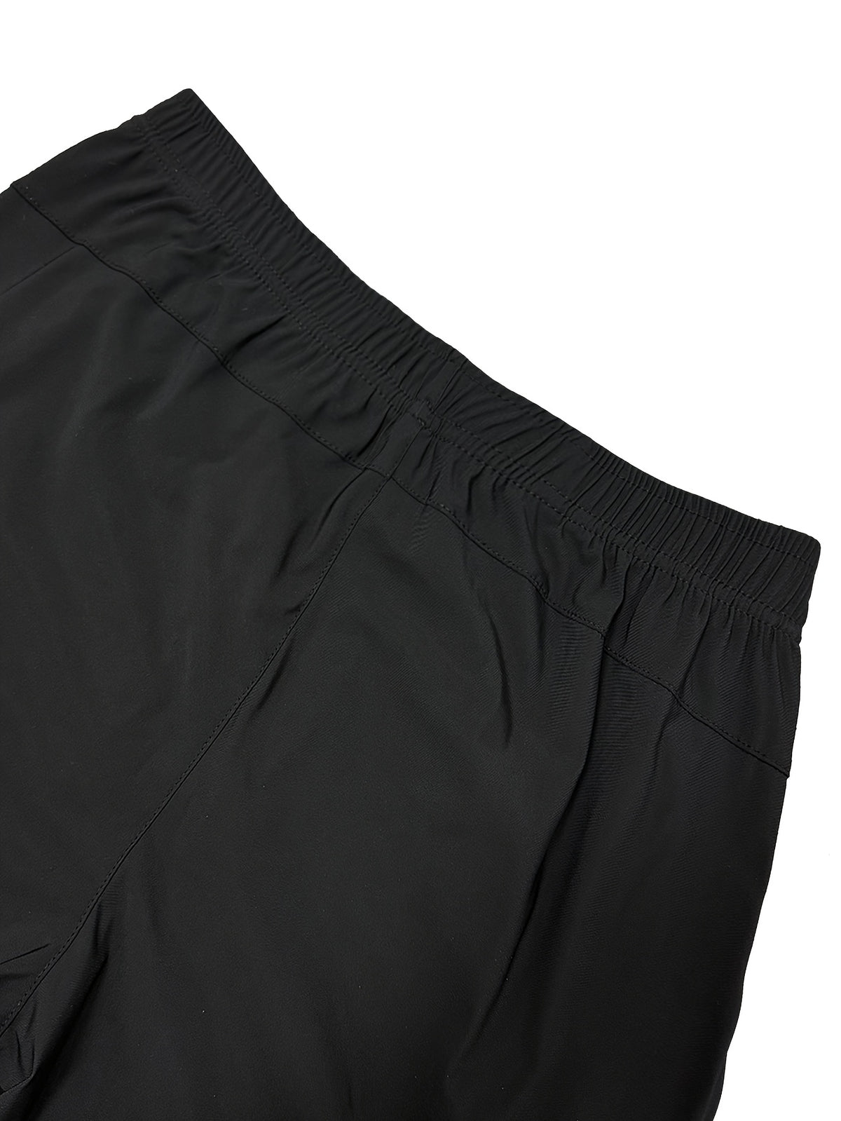 Men's Quick-Dry Hiking Shorts with Zipper Pockets, Lightweight Breathable Cargo Shorts with Elastic Drawstring Waist for Running and Workouts, S–XXXL
