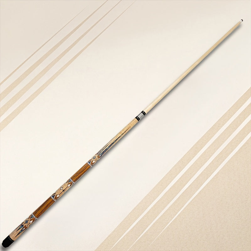 Retro Maple Pool Cue, 58-Inch 20-Ounce Billiard Stick with Listed 13 mm Size and Billiard Gloves for Practice, Game Nights and Father's Day Gifts