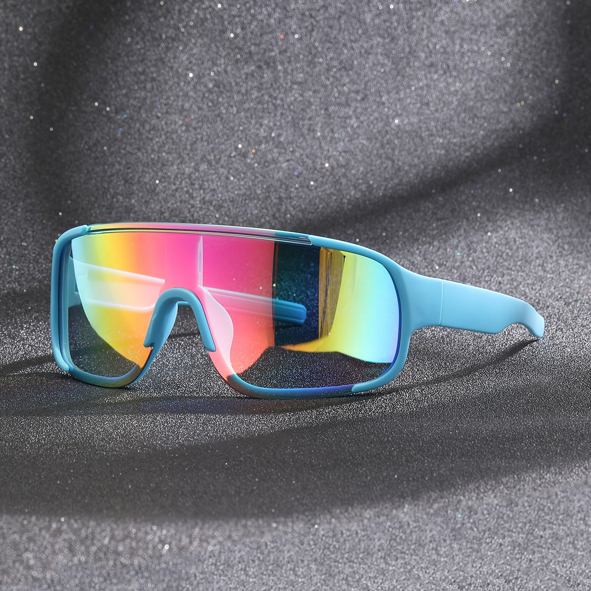 PC Lens and Frame Glasses for Men and Women, Unisex Eyewear with Quantity Option 6, Casual Outdoor Accessory for Everyday Outfits and Leisure