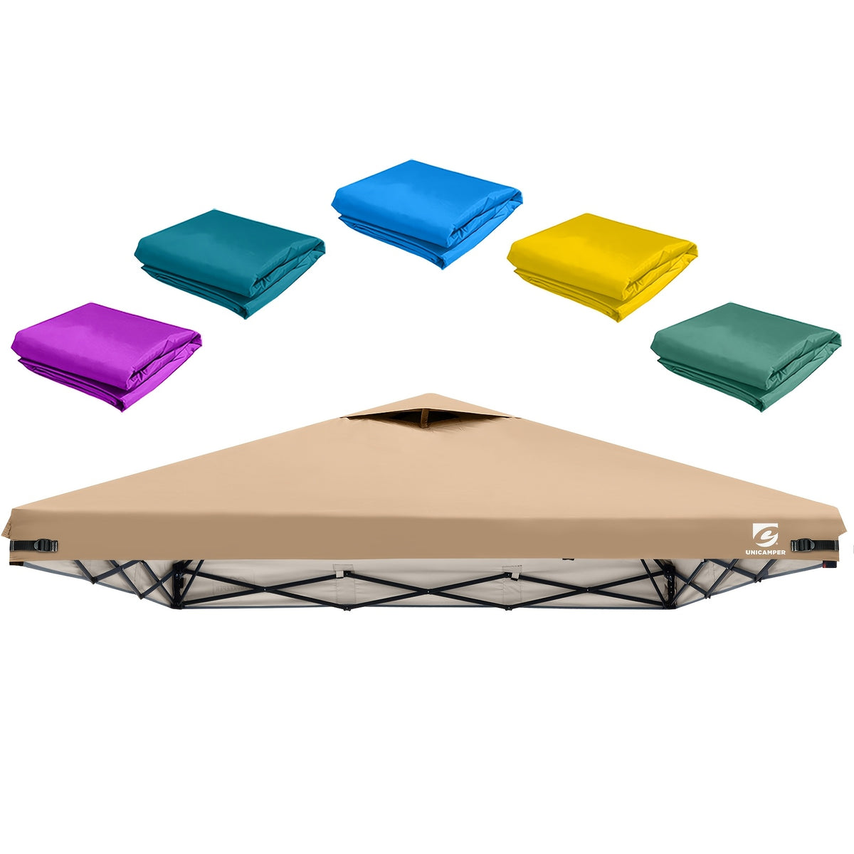 10 x 10 ft Straight-Leg Pop-Up Canopy Replacement Top Cover