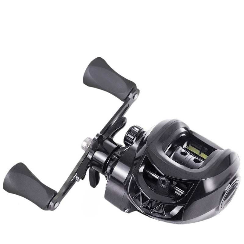Black Carbon Fiber Fishing Rod and Reel Combo, Aluminum Alloy Reel with 7.2:1 Gear Ratio, 165 or 180 cm Rod and Left or Right Hand Options for Outdoor Anglers