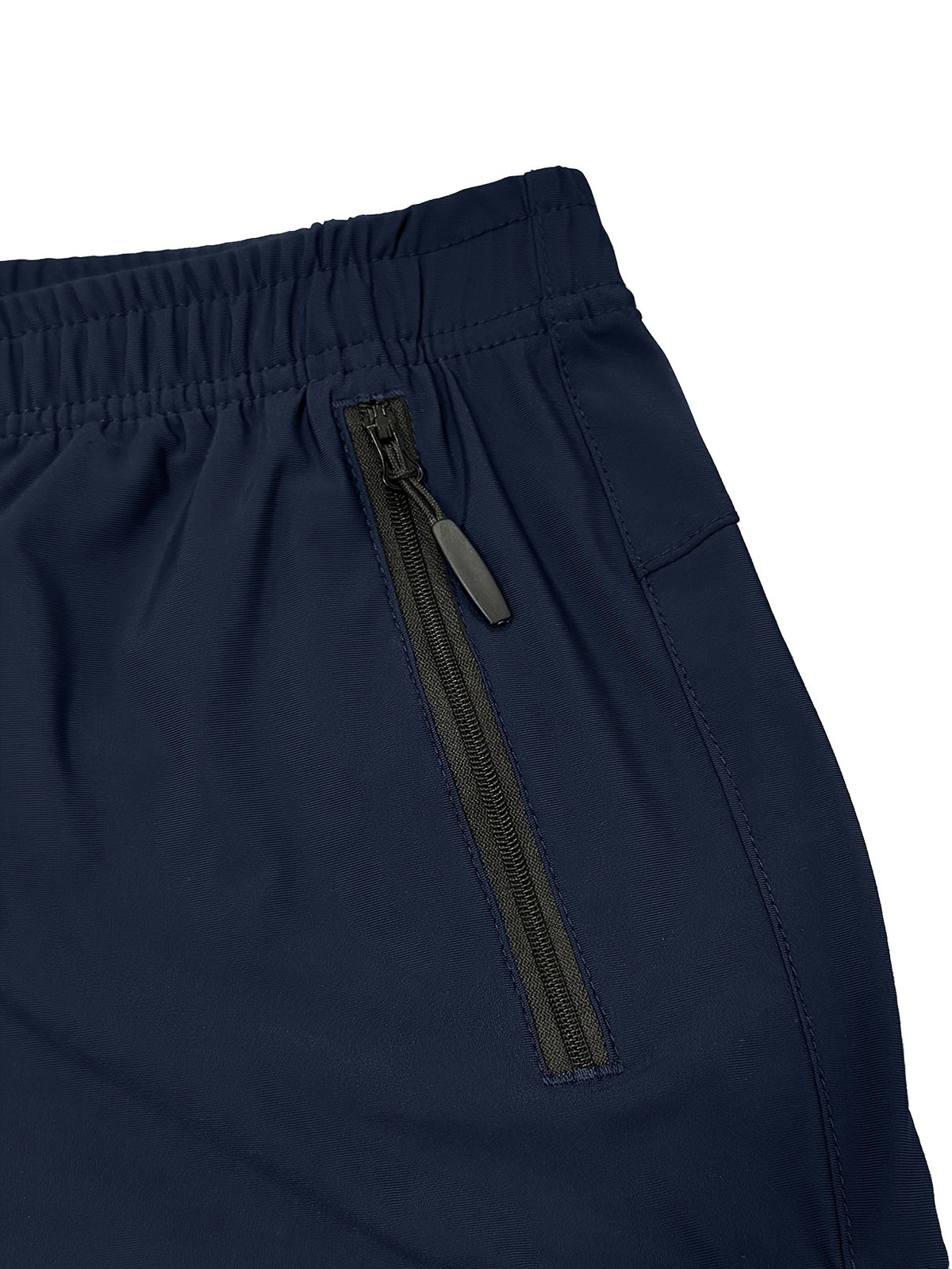 Men's Quick-Dry Hiking Shorts with Zipper Pockets, Lightweight Breathable Cargo Shorts with Elastic Drawstring Waist for Running and Workouts, S–XXXL
