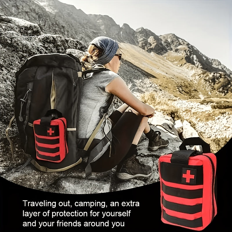Outdoor Survival Gear Kit with Fire Starter, Compass and Multi-Tools for Camping, 13-in-1 or 258-in-1 Labeled Options and Gift Ideas