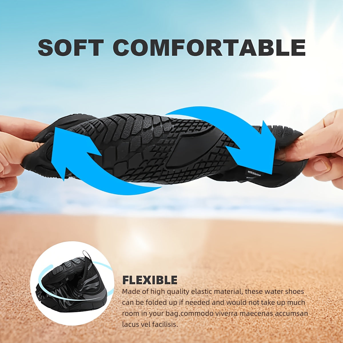 Beach and Pool Water Shoes for Women, Barefoot-Style Casual Swim Footwear with Nine Color Options and Listed US Sizes 6–11 for Seaside Days