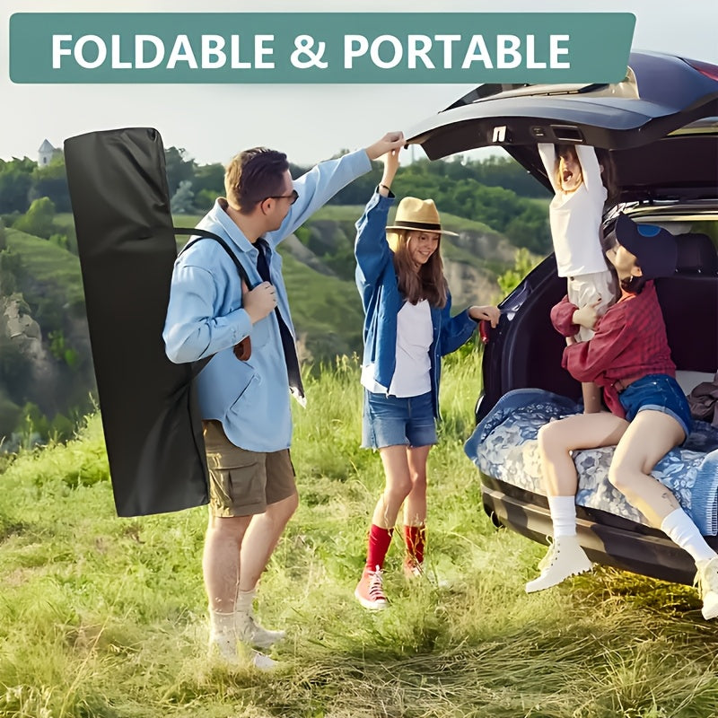 Adult Outdoor Camping Cot, 75-Inch Portable Folding Bed with Carry Bag, Gray 450, 500 and 600 lb Options Plus No-Pad Variants for Campsite Rest