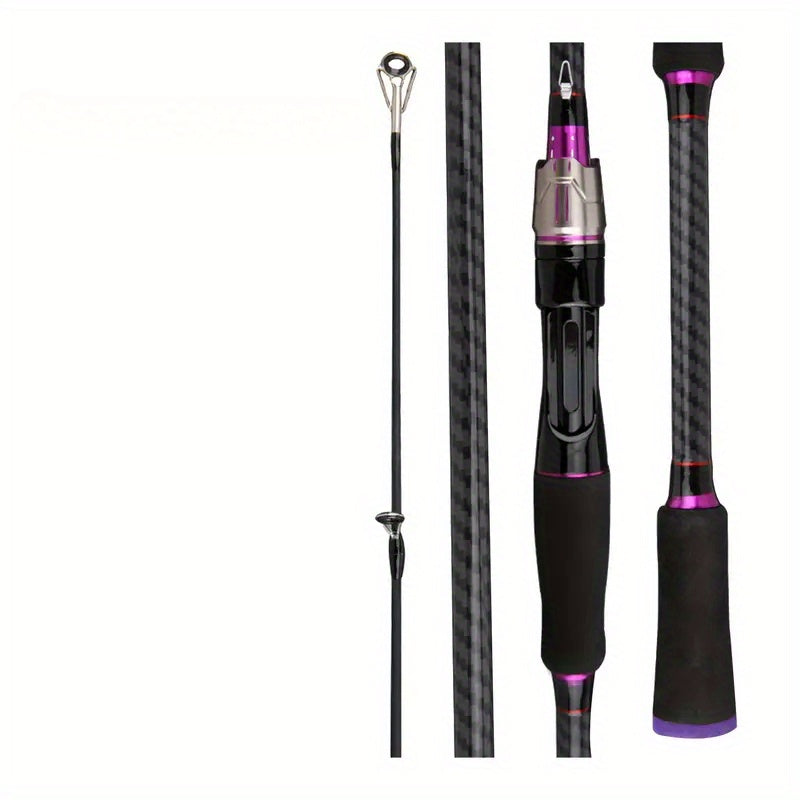 Spinning Fishing Rod 180 cm, 70.86-Inch Medium Power Moderate Action Pole with Listed Sensitive Response for Freshwater and Saltwater Angling