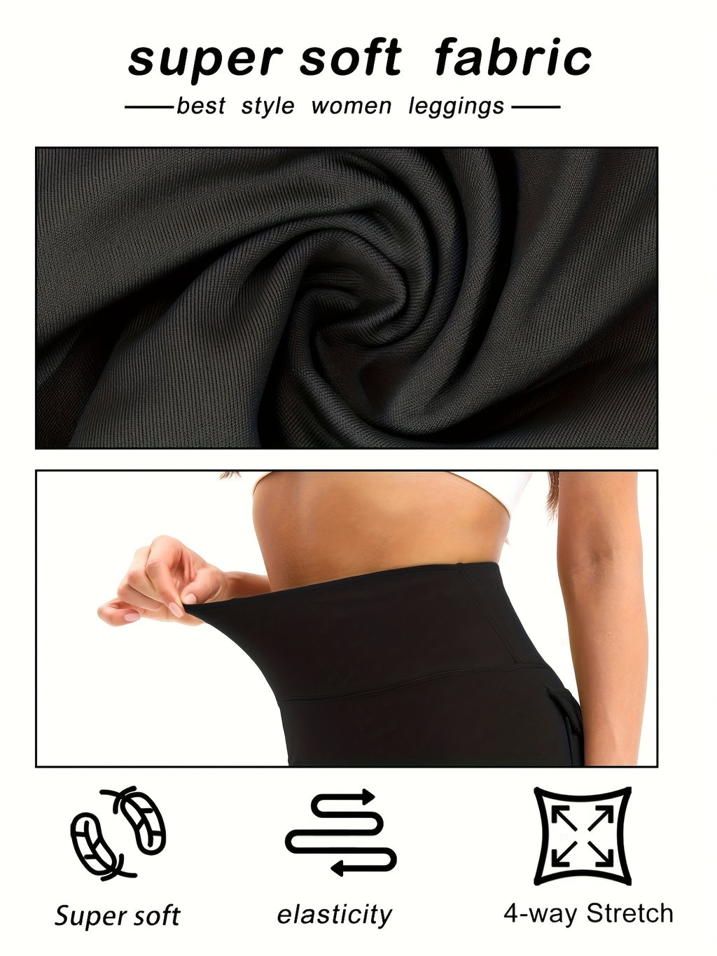 Nylon Spandex Biker Shorts 5-Pack for Women, High-Waist Stretch Workout Shorts with Two Back Pockets for Yoga, Running and Casual Wear
