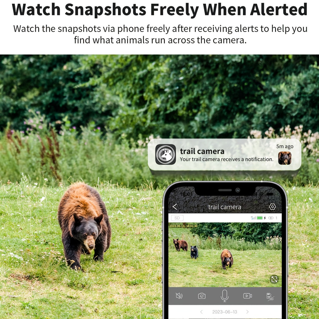 4G Outdoor Hunting Camera Options with Remote Live Viewing and Night Vision, Cellular Security and Trail Camera Bundles for Wildlife Monitoring