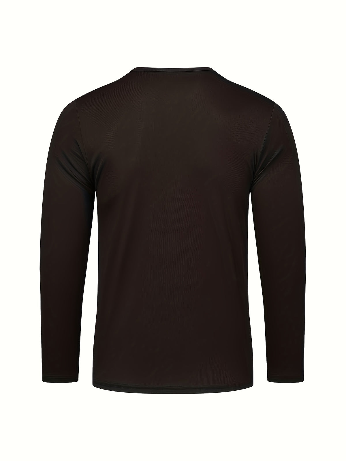 Men's Paris Print Long-Sleeve Crewneck T-Shirts, 5-Pack