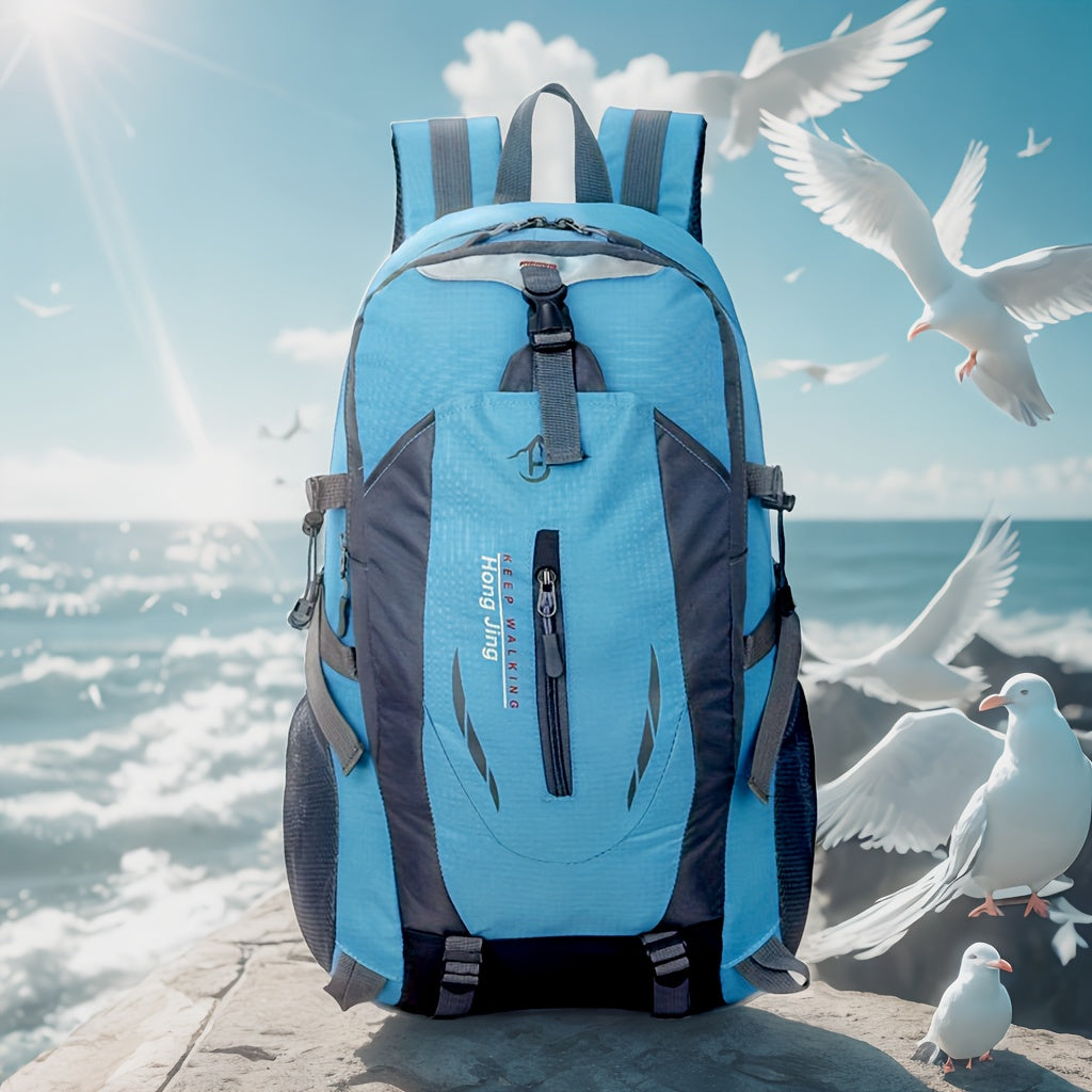 Hiking Daypack Backpack, 6.74-Gallon Lightweight Outdoor Pack for Travel, Cycling and Camping with Laptop Protection, Four Color Options