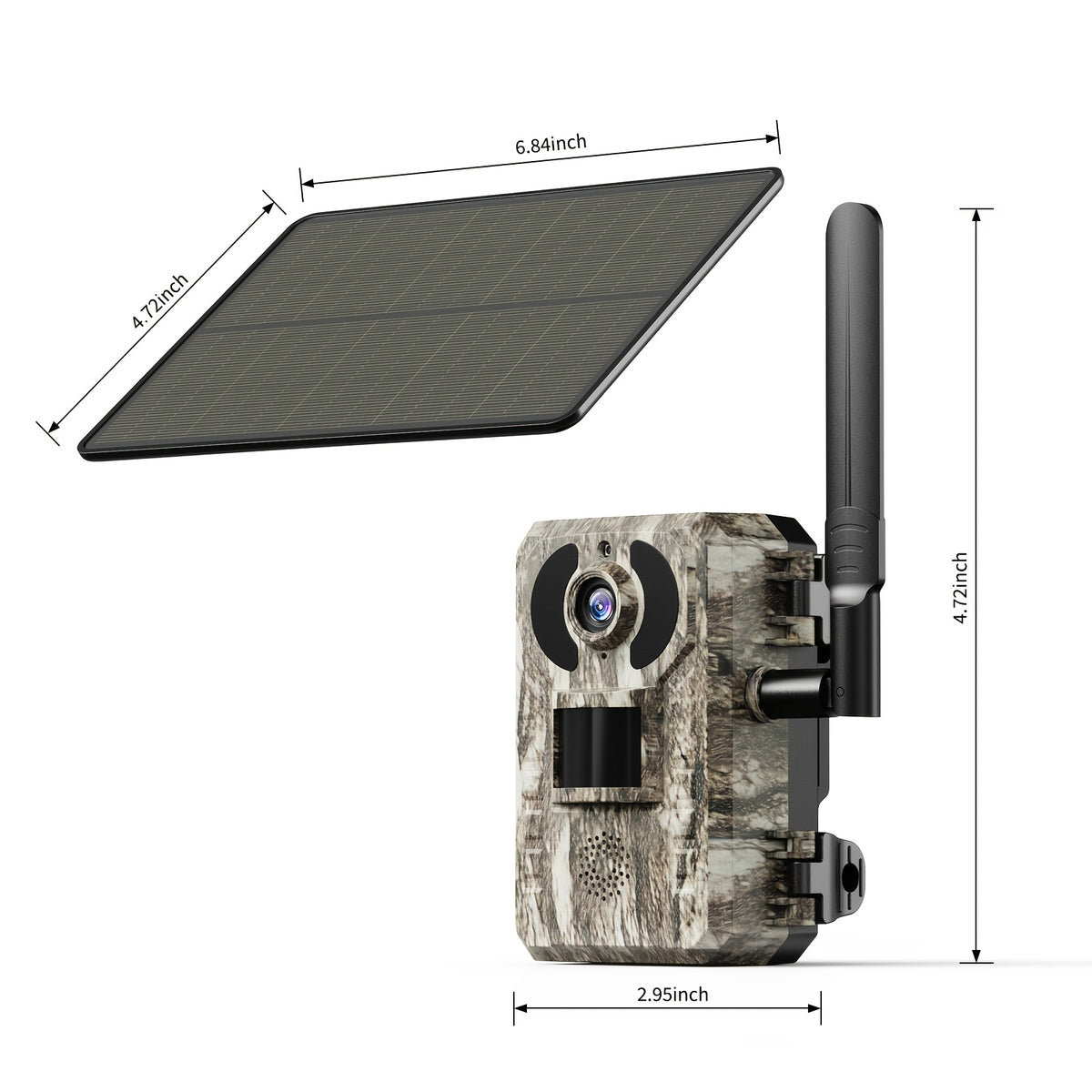 4G Outdoor Hunting Camera Options with Remote Live Viewing and Night Vision, Cellular Security and Trail Camera Bundles for Wildlife Monitoring