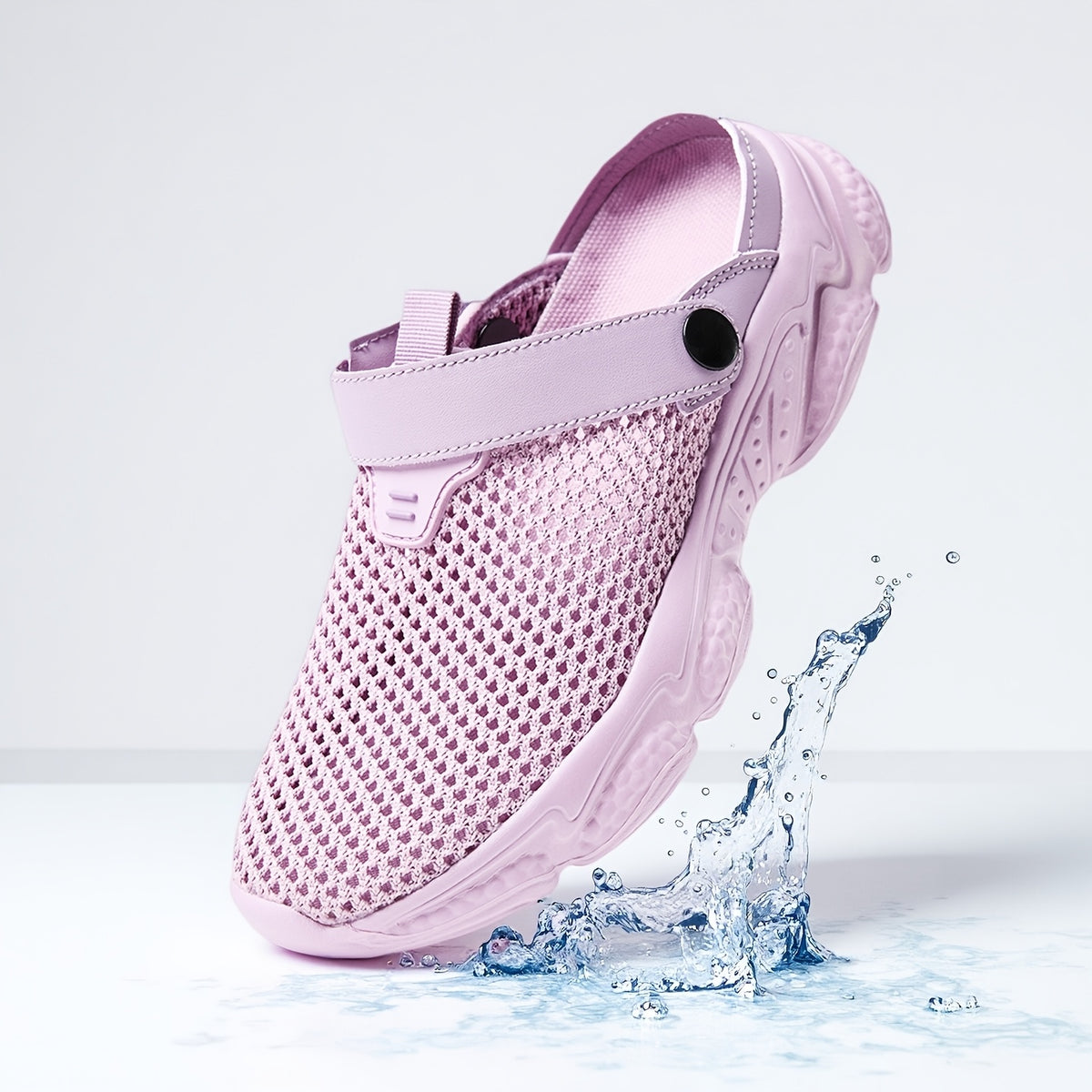 Women's Arch Support Sandals, Quick-Dry Non-Slip EVA Beach Shoes with Wide Toe Box for Shower, Garden and Summer Walks, Lightweight Casual Footwear