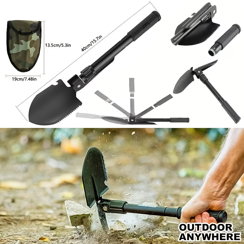 Outdoor Survival Gear Kit with Fire Starter, Compass and Multi-Tools for Camping, 13-in-1 or 258-in-1 Labeled Options and Gift Ideas