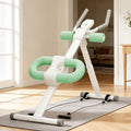 Foldable Ab Workout Machine for Home Gym, Adjustable Core Exercise Equipment with LCD Monitor and Listed 440 lb Capacity in Multiple Models