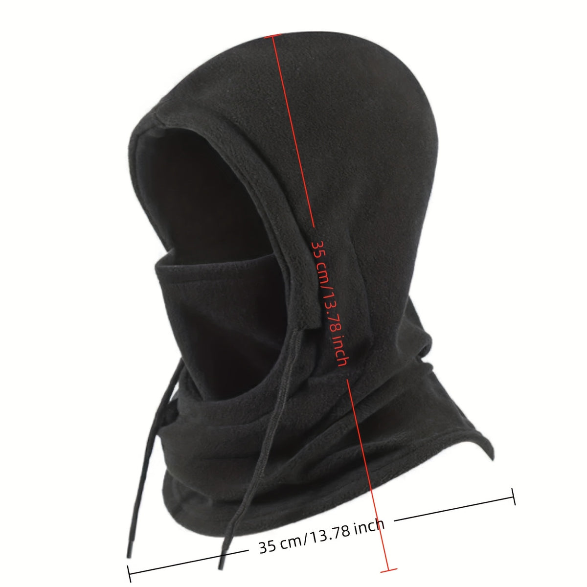 Fleece-Lined Winter Beanies for Men 2-Pack, Black Stretch Knit Thermal Skull Caps with Soft-Touch Comfort for Cold-Weather Clothing and Everyday Wear