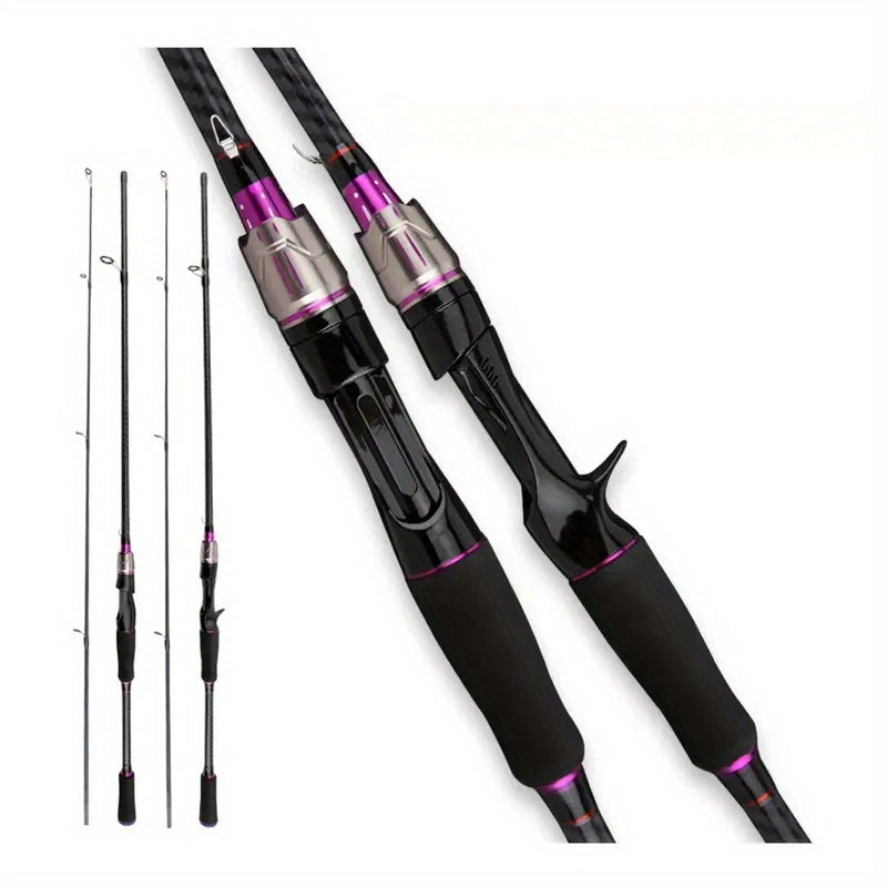 Spinning Fishing Rod 180 cm, 70.86-Inch Medium Power Moderate Action Pole with Listed Sensitive Response for Freshwater and Saltwater Angling