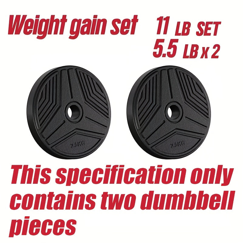 5-in-1 Adjustable Dumbbell Weight Set for Home Gym Strength Training, Dumbbell, Barbell, Kettlebell and Push-Up Rack Configurations for Men and Women
