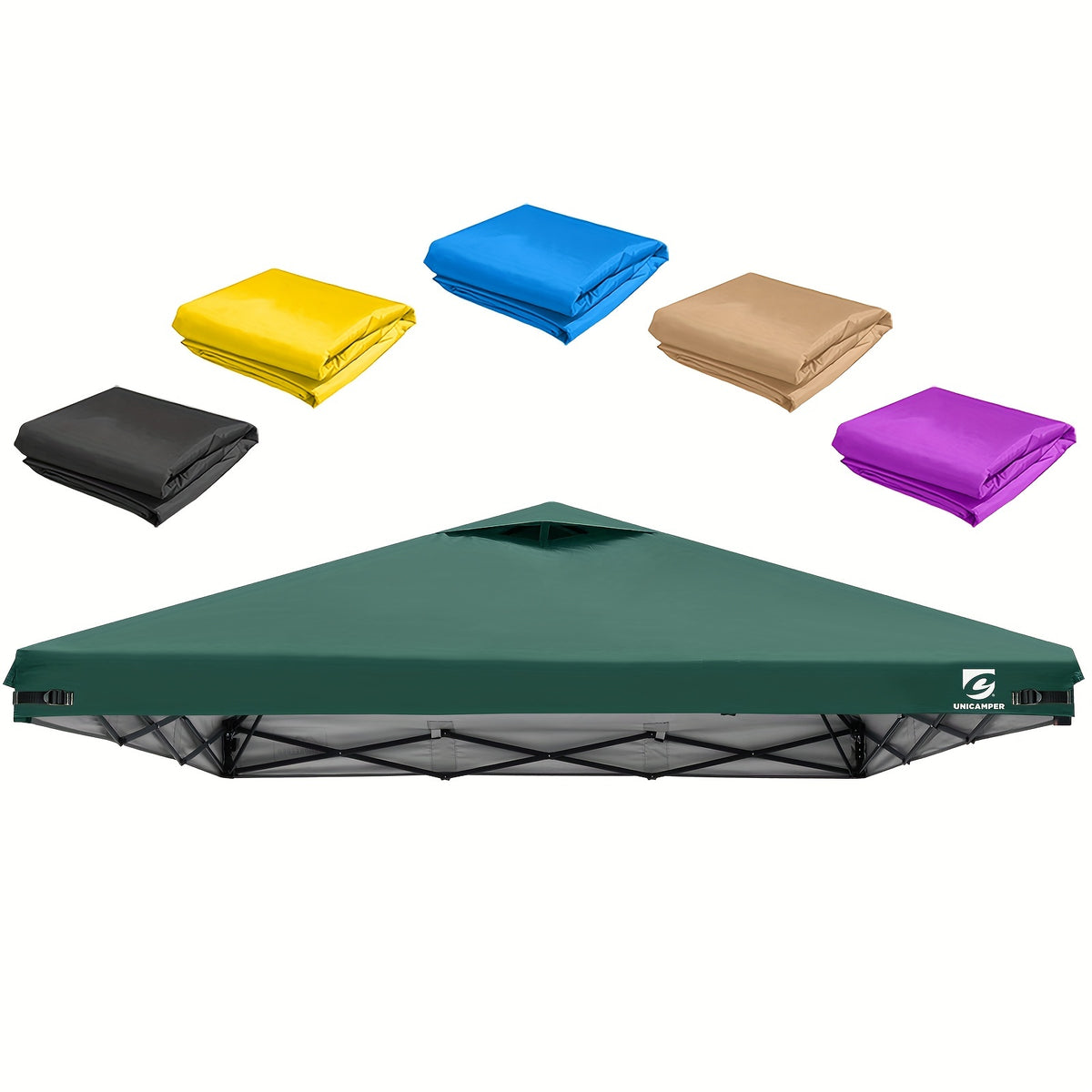 10 x 10 ft Straight-Leg Pop-Up Canopy Replacement Top Cover