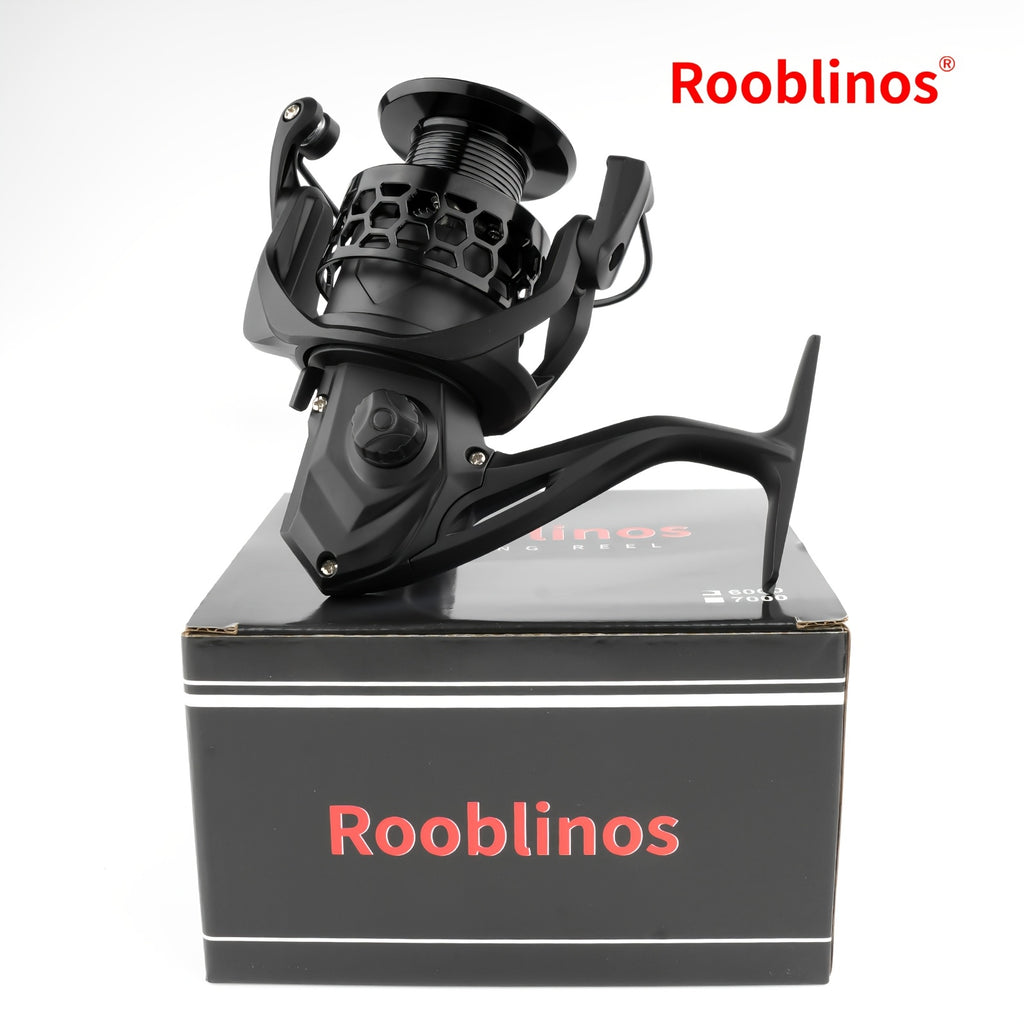 Spinning Reel GTA III Generation 1942 by ROOBLINOS, 1000 to 4000 Model Options for Fishing Rod Setup and Recreational Outdoor Angling