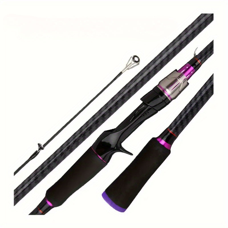 Spinning Fishing Rod 180 cm, 70.86-Inch Medium Power Moderate Action Pole with Listed Sensitive Response for Freshwater and Saltwater Angling