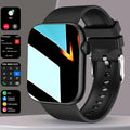2.01-Inch Calling Fitness Smartwatch for Men and Women, Touchscreen Step and Calorie Tracker with Message Reminders for Android and iPhone