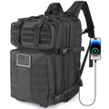 13.21-Gallon Tactical Backpack for Outdoor Travel, Unisex Large-Capacity Pack with Selectable Colors and Separate Small Bag Options for Everyday Adventures