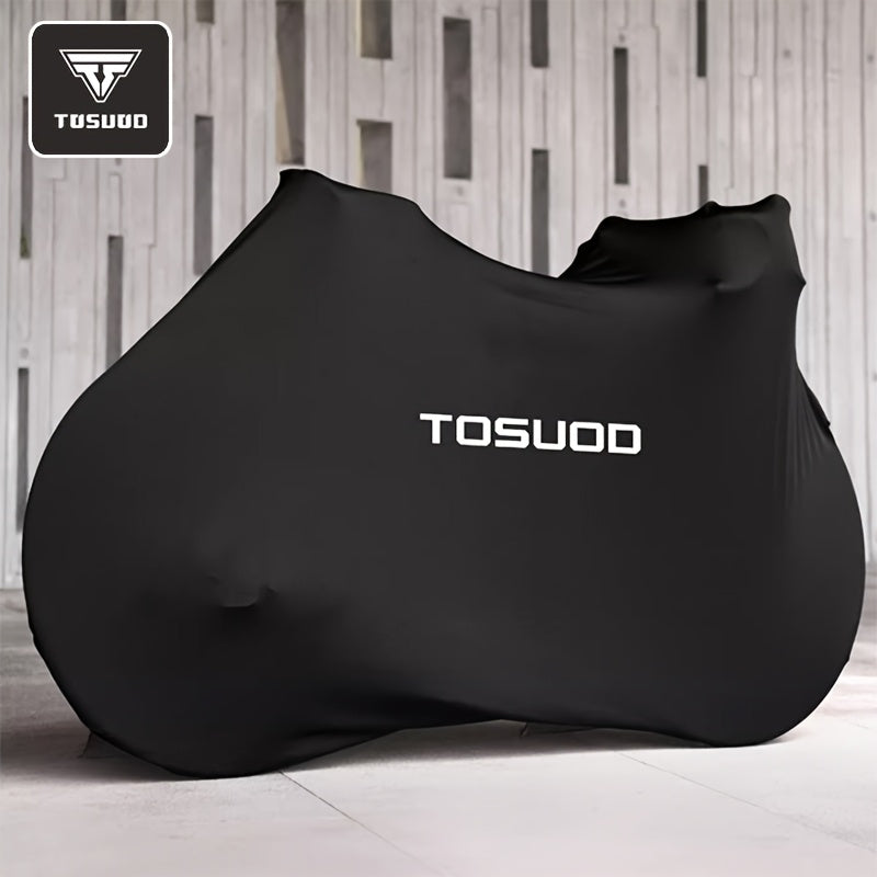 Dustproof Bicycle Cover in Black, Full Bike Protective Cover for Road and Mountain Bikes, Cycling Storage Accessory for Between-Ride Care