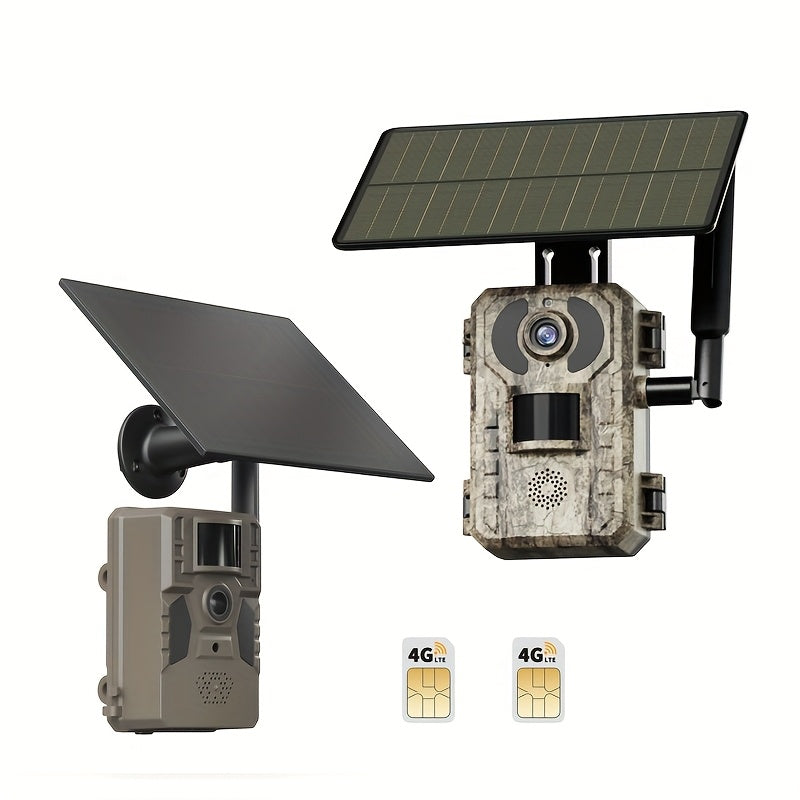 4G Outdoor Hunting Camera Options with Remote Live Viewing and Night Vision, Cellular Security and Trail Camera Bundles for Wildlife Monitoring