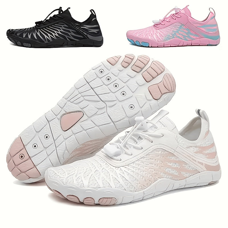 Beach and Pool Water Shoes for Women, Barefoot-Style Casual Swim Footwear with Nine Color Options and Listed US Sizes 6–11 for Seaside Days