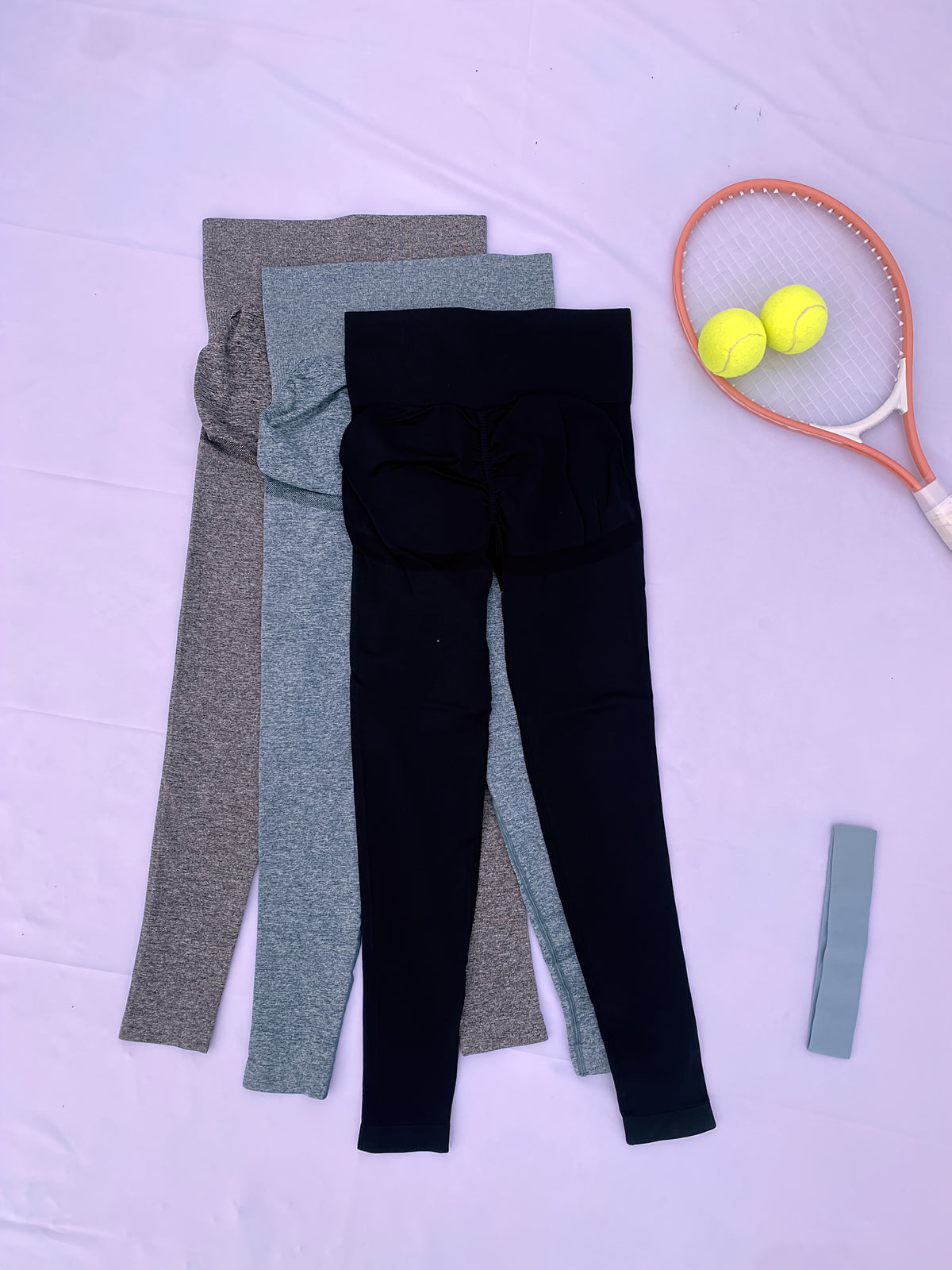 Seamless Leggings for Women, 3-Piece High Waisted Soft Yoga Pants Set in Mixed Colors, Sports Activewear for Gym Workouts and Everyday Wear