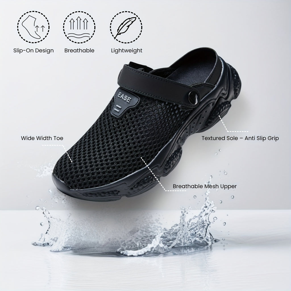 Women's Arch Support Sandals, Quick-Dry Non-Slip EVA Beach Shoes with Wide Toe Box for Shower, Garden and Summer Walks, Lightweight Casual Footwear