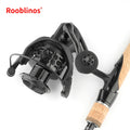 Spinning Reel GTA III Generation 1942 by ROOBLINOS, 1000 to 4000 Model Options for Fishing Rod Setup and Recreational Outdoor Angling