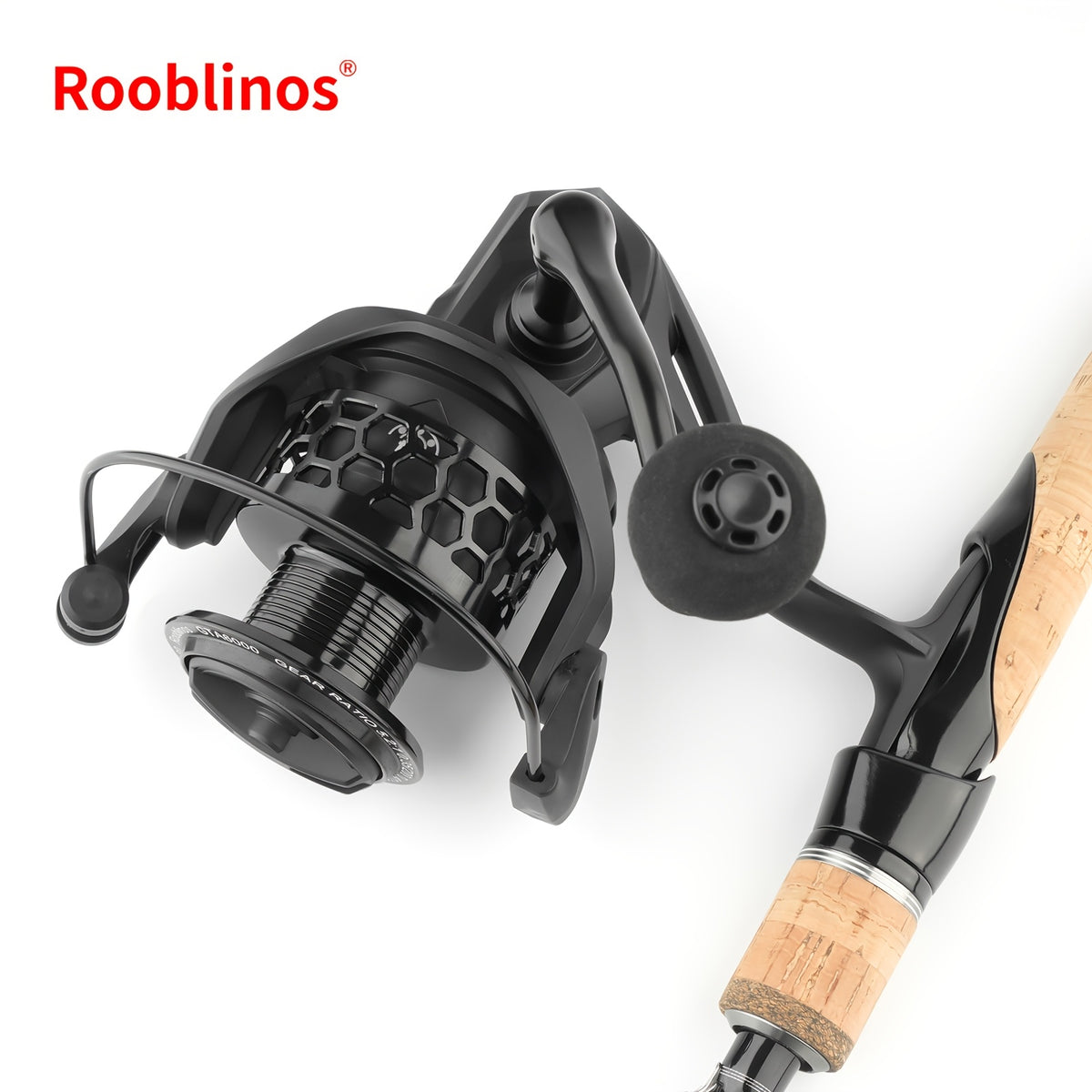Spinning Reel GTA III Generation 1942 by ROOBLINOS, 1000 to 4000 Model Options for Fishing Rod Setup and Recreational Outdoor Angling