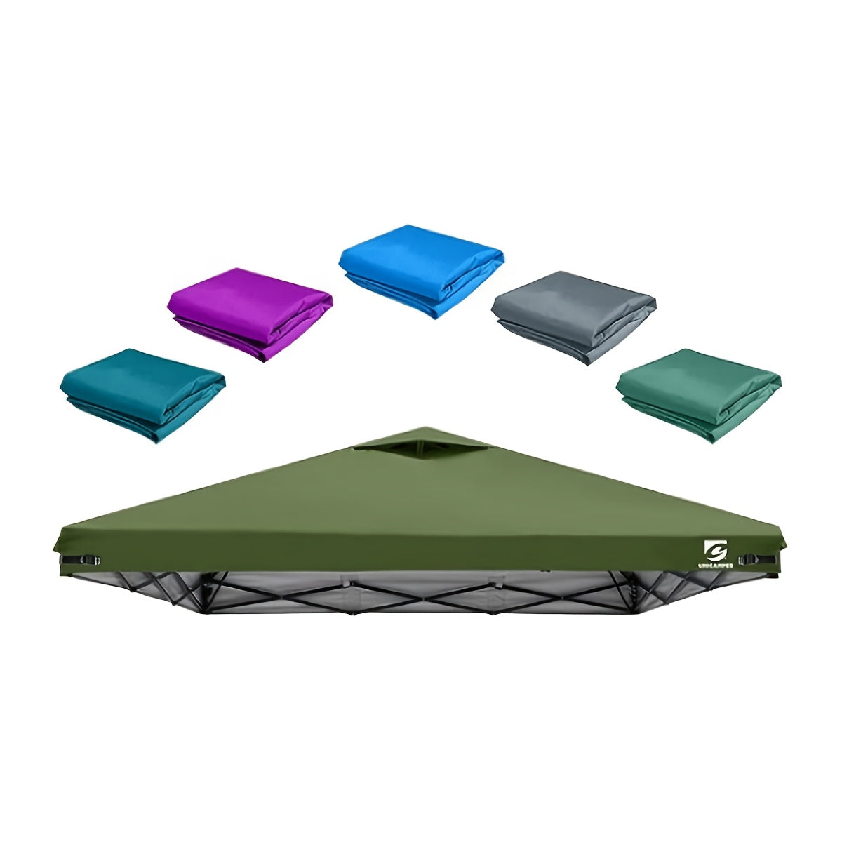 10 x 10 ft Straight-Leg Pop-Up Canopy Replacement Top Cover