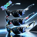 3-Pack Unisex Polarized Sports Glasses for Cycling, Fishing and Outdoor Travel, Casual Eyewear for Running, Driving and Golf