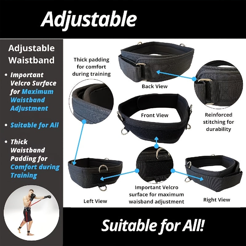 Boxing Resistance Training Set, 12-Piece MMA and Taekwondo Strap Kit for Home Gym Workouts, Arm and Leg Strength Drills, Black or Red